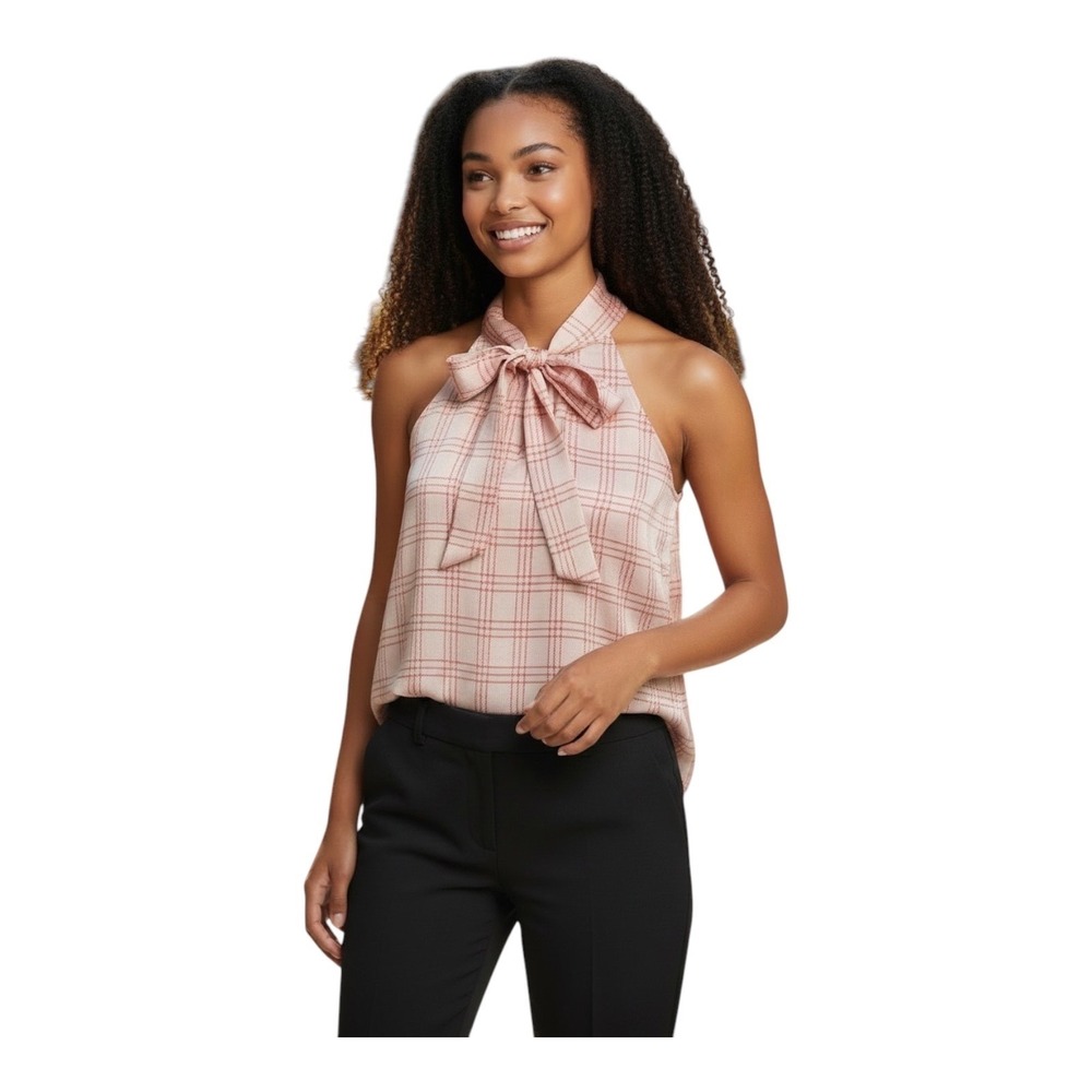Size XL - Calvin Klein Women's Top Salmon & Coral MSRP $69